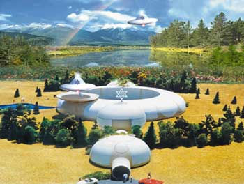 Illustration for article titled Meet the Raelians: Inside the World's Strangest — and Nicest — UFO Sex Clone Religion